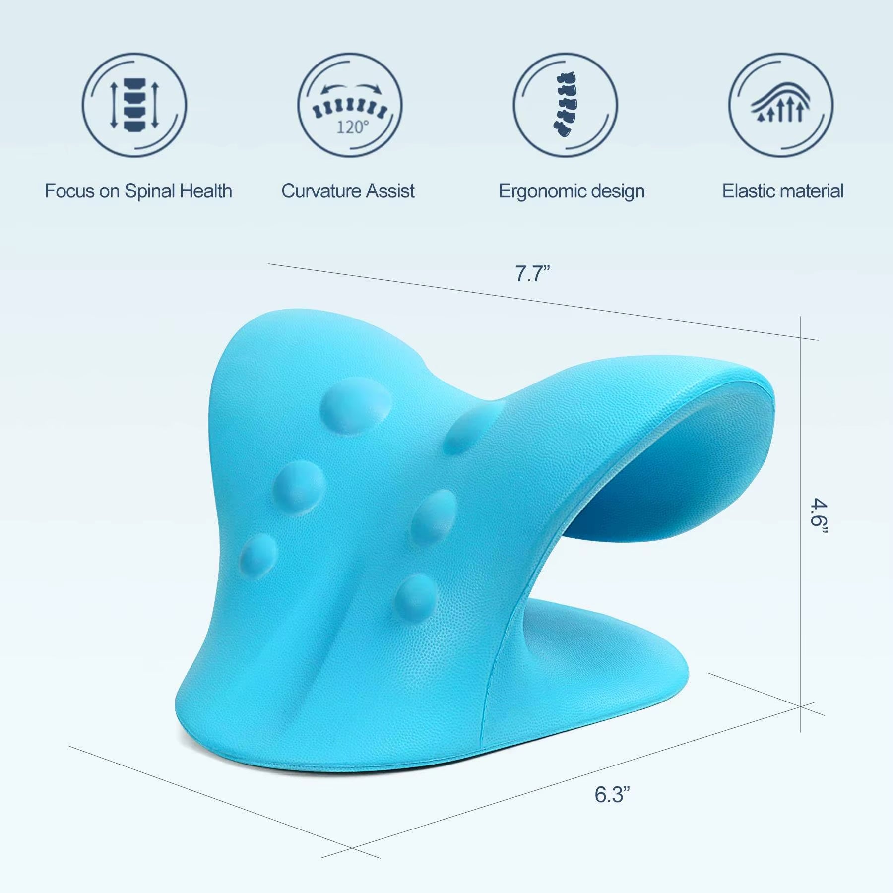 Cervical Traction Device for Neck and Shoulder Relief - Professional Chiropractic Alignment Tool