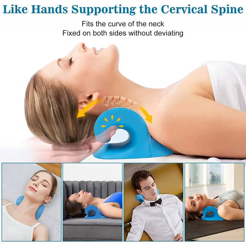 Cervical Traction Device for Neck and Shoulder Relief - Professional Chiropractic Alignment Tool