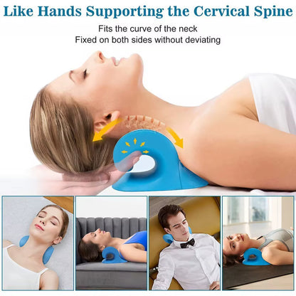 Cervical Traction Device for Neck and Shoulder Relief - Professional Chiropractic Alignment Tool