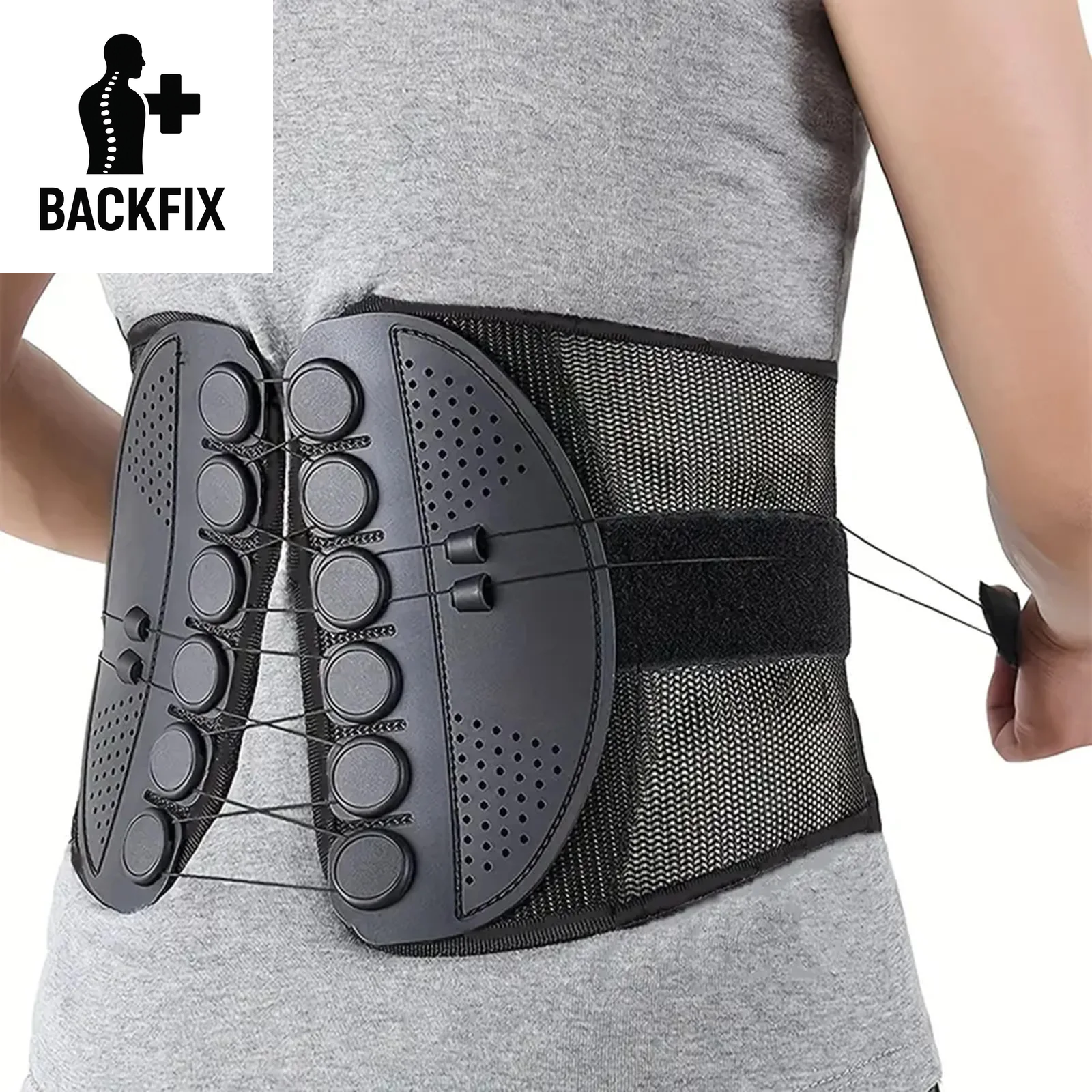 Unisex Lumbar Support Wrap Breathable Waist Back Brace Protector Guard for Posture Corrector Waist Warm